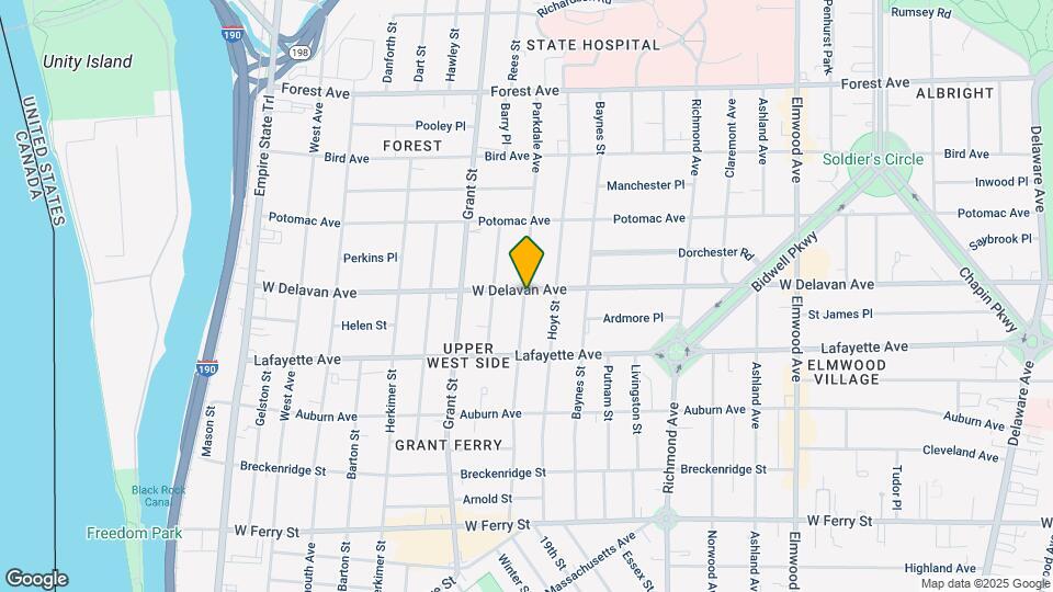 321 W Delavan Ave Map and Location Details