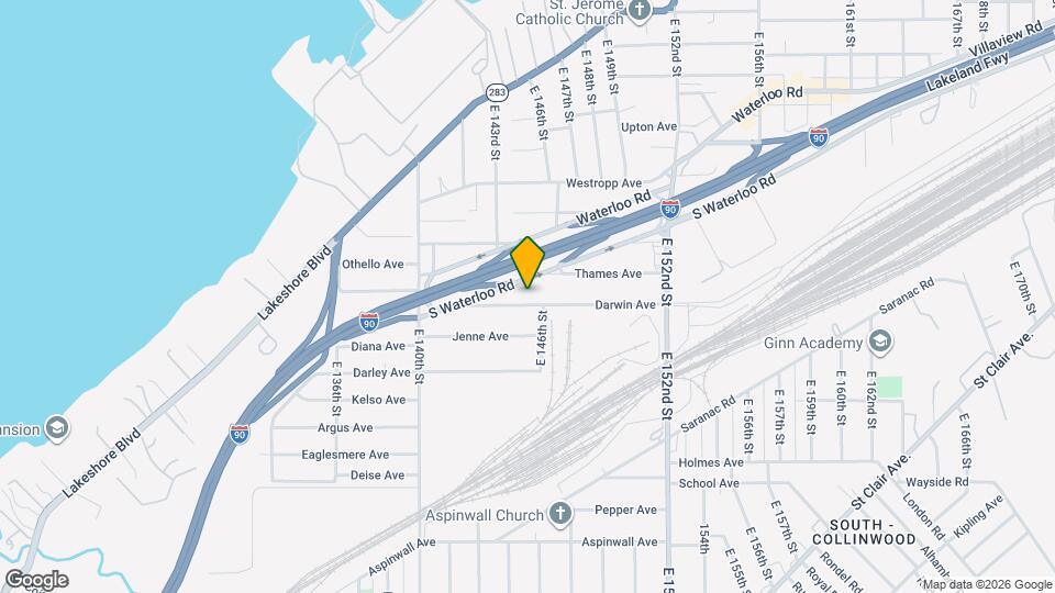 14505 Darwin Ave Map and Location Details