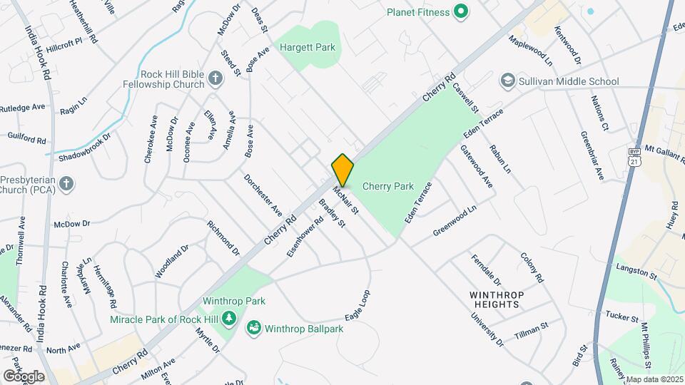 1329 Eisenhower Rd Map and Location Details