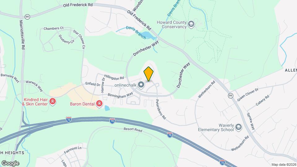 10736 Folkestone Way Map and Location Details