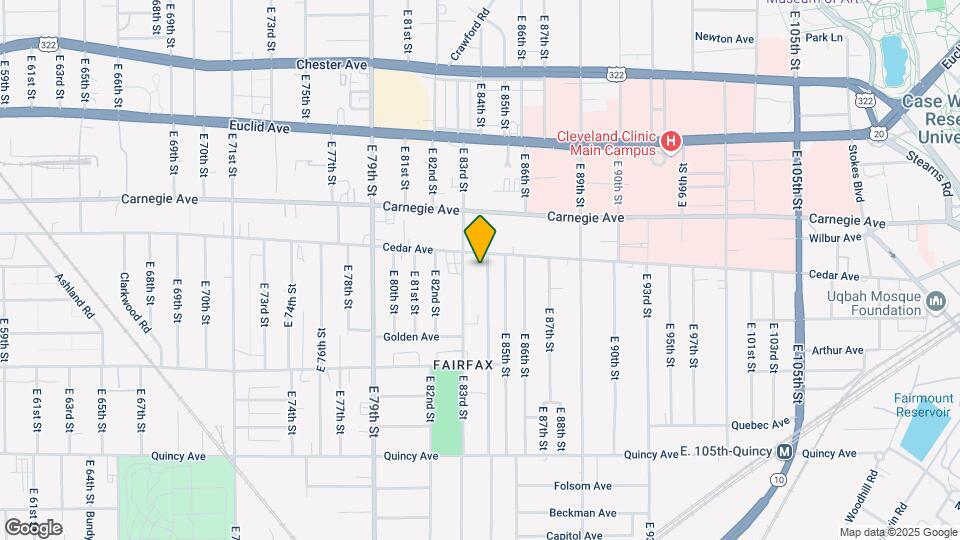 2164 E 84th St Map and Location Details