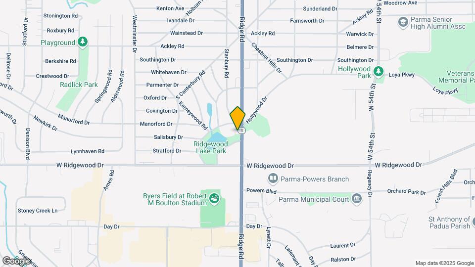 6524 Ridge Rd Map and Location Details