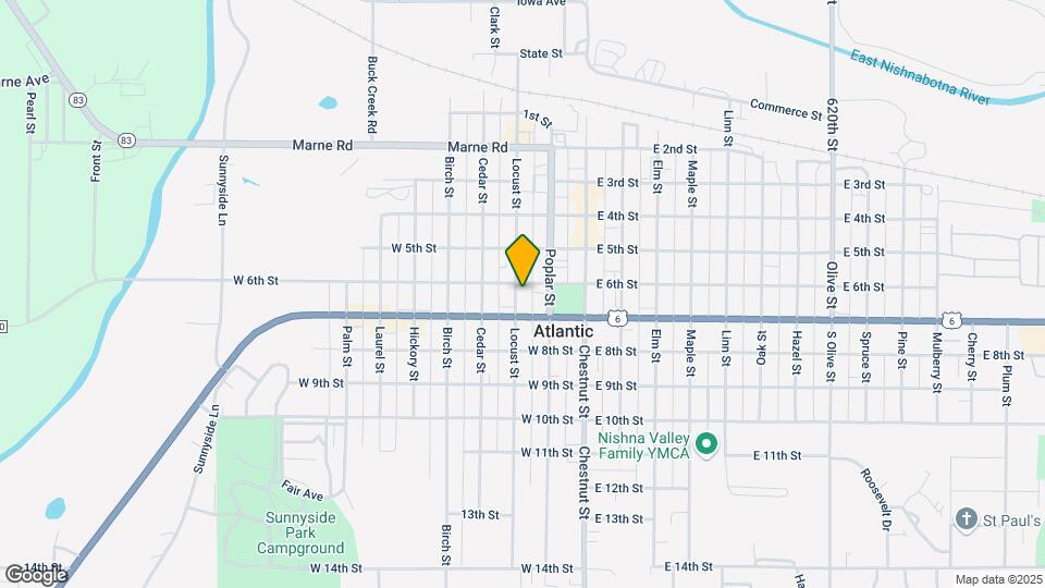602-604 Locust St Map and Location Details