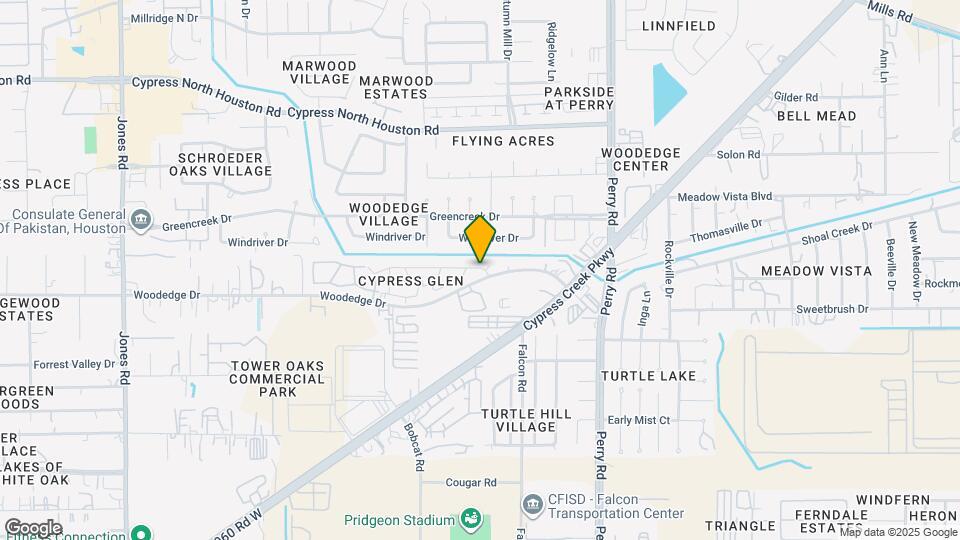 10013 Spring Pl Dr Map and Location Details