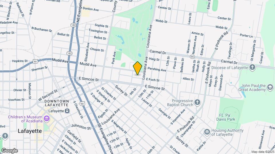120 W Foch St Map and Location Details