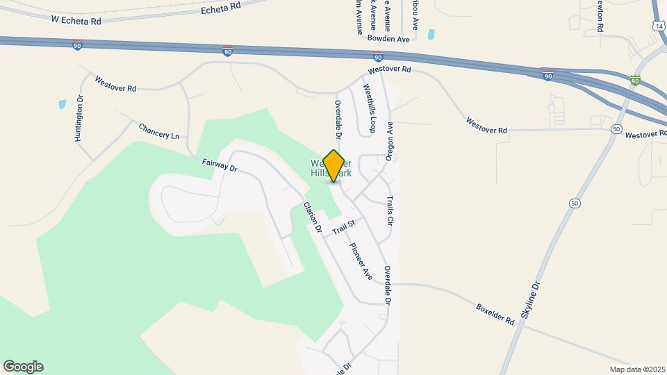 600 Overdale Dr, Unit B Map and Location Details