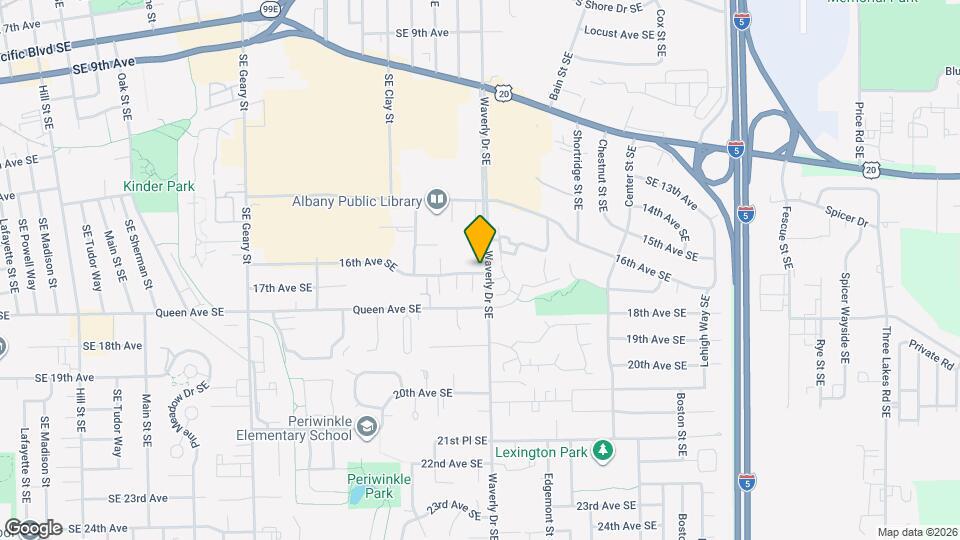 1570 Waverly Dr SE Map and Location Details