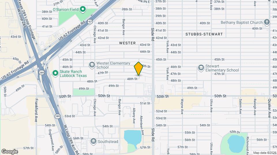 5302 48th St Map and Location Details