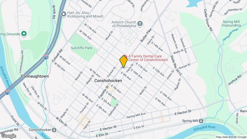 913 Fayette St Map and Location Details