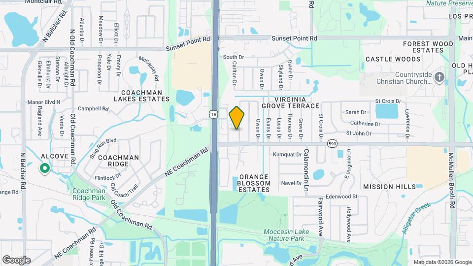 1718 Cardinal Dr Map and Location Details