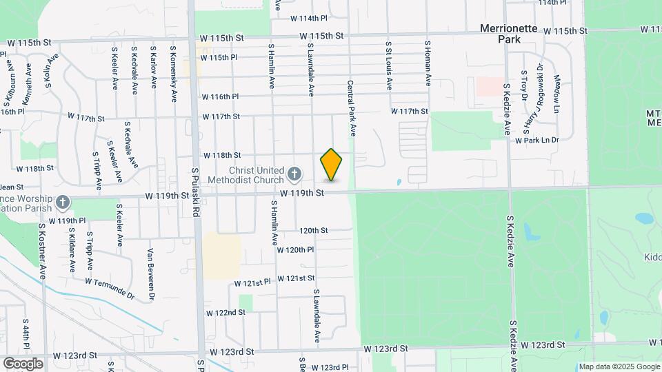 3642 W 119th St Map and Location Details