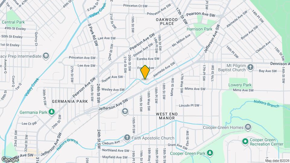 1848 Alemeda Ave SW Map and Location Details