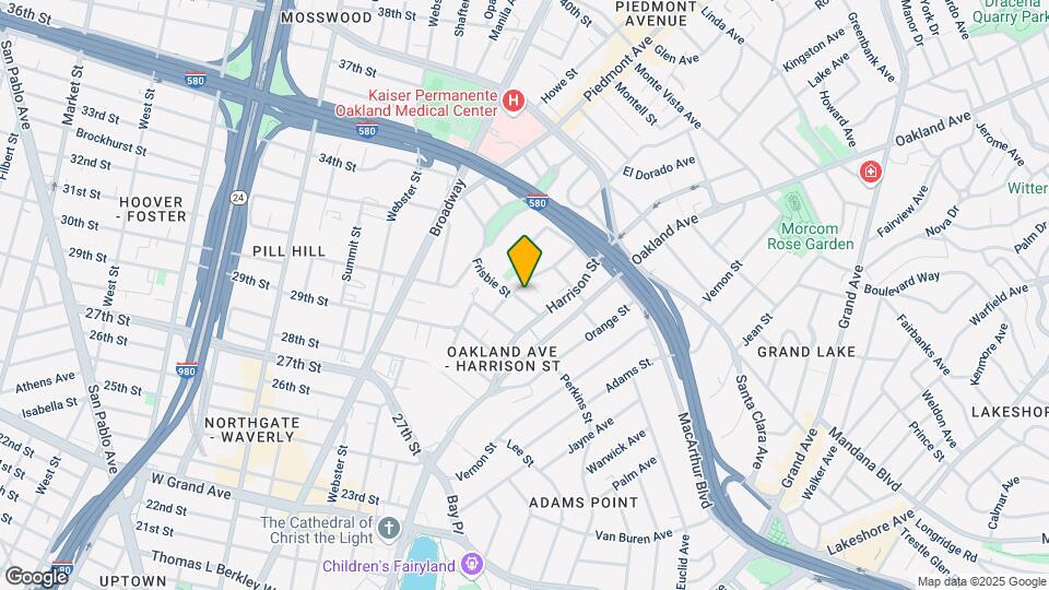 210 Frisbie St Mapa y Detalles de la Ubicación