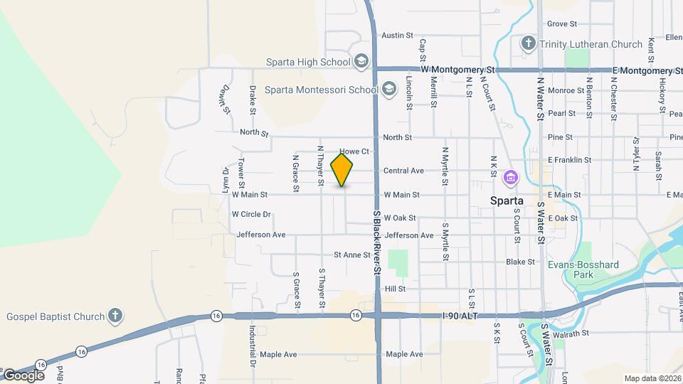 900 W Main St Map and Location Details