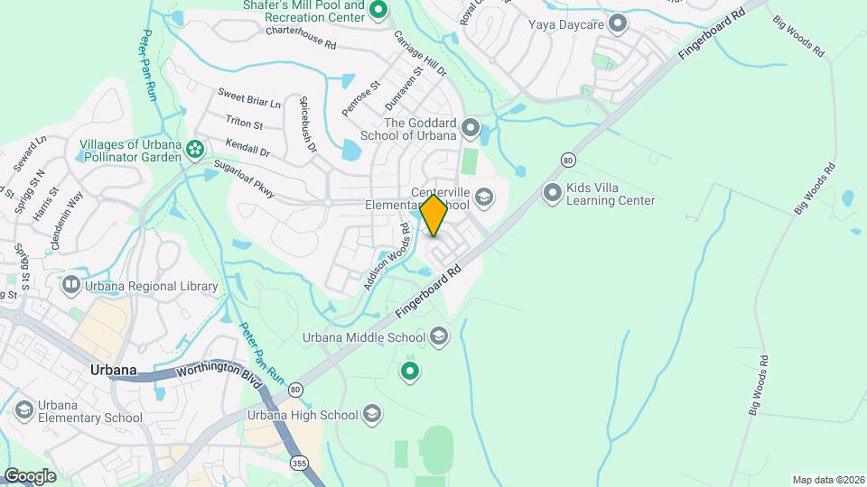 3624 Spring Hollow Ln Map and Location Details