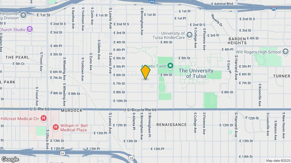 2609 E 7th St Map and Location Details