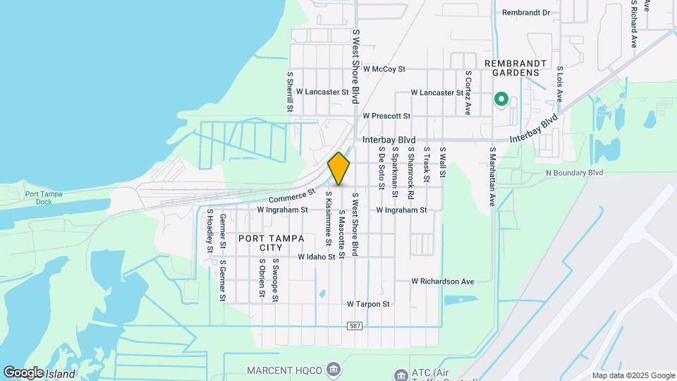 Port Tampa Flats Mapa y Detalles de la Ubicación