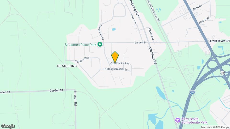 7242 Oxfordshire Ave Mapa y Detalles de la Ubicación