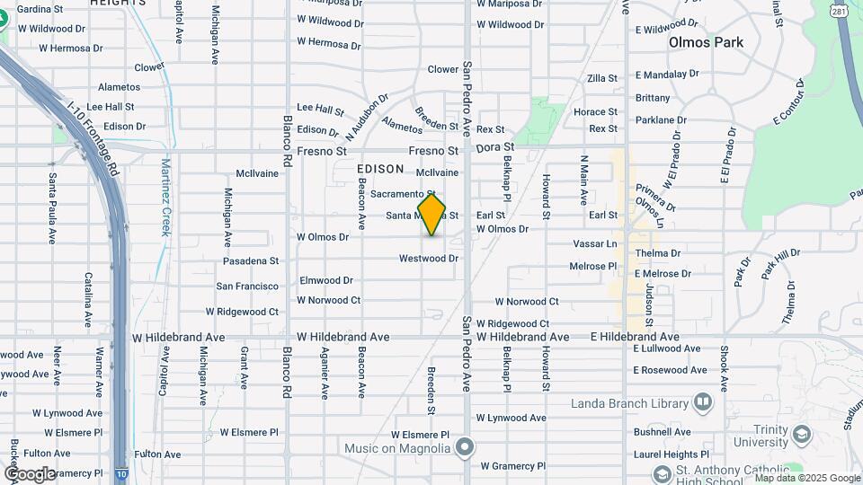 534 W Olmos Dr Map and Location Details