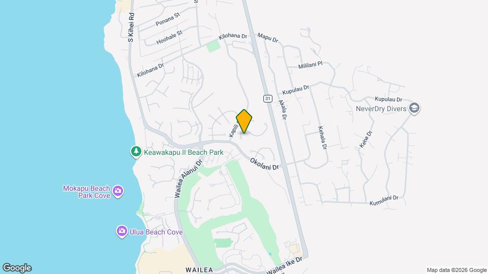 3171 S Noho Loihi Way Map and Location Details