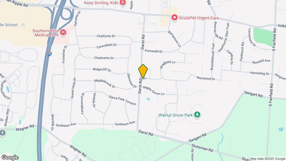 3985 Walnut Grove Ln Map and Location Details