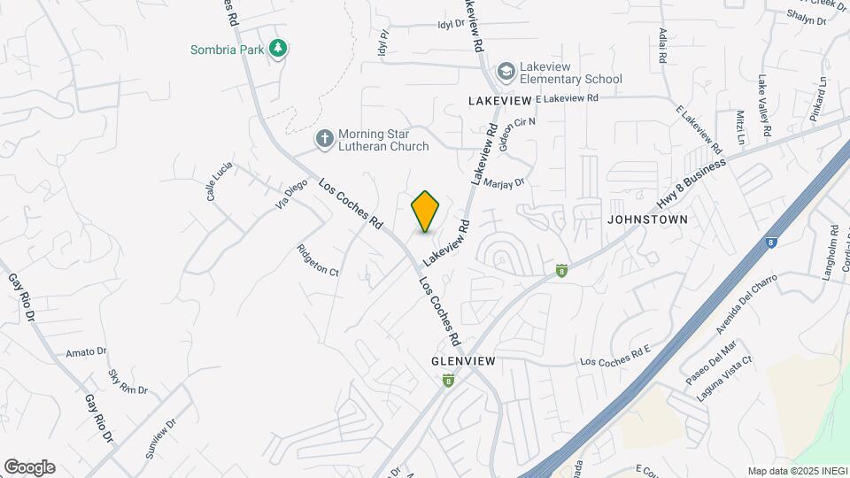 8823 Los Coches Rd Map and Location Details