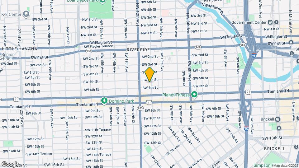 530 SW 11th Ave Map and Location Details