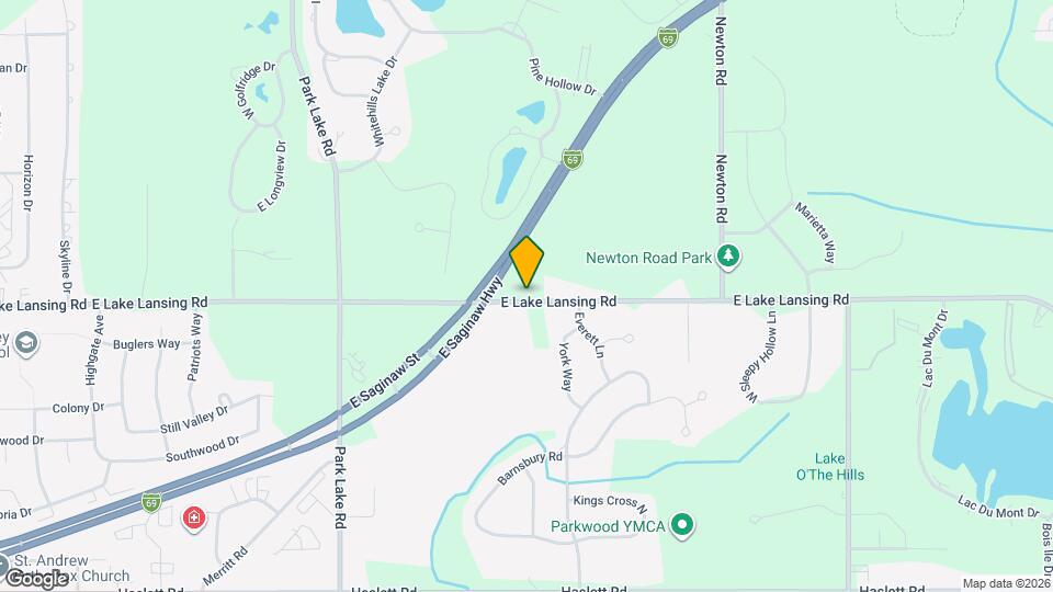 2444 E Lake Lansing Rd Map and Location Details