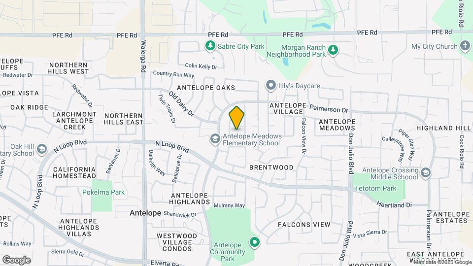 4627 Forrester Way Map and Location Details