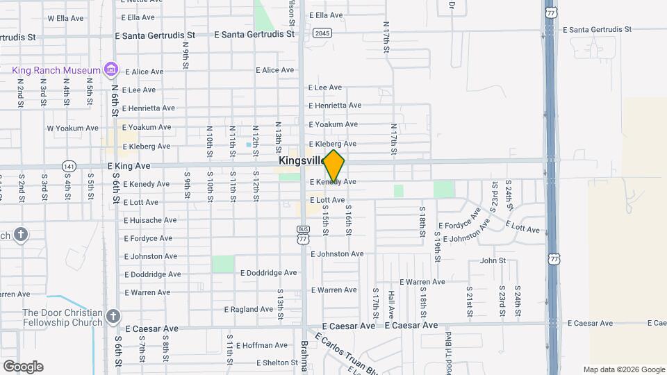 1107 E Kenedy Ave Map and Location Details