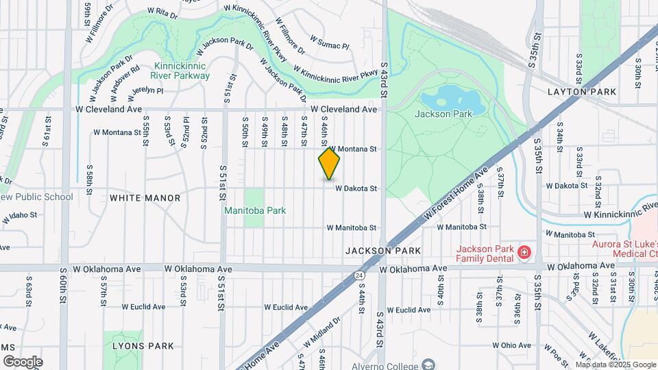 2876 S 46th St Map and Location Details
