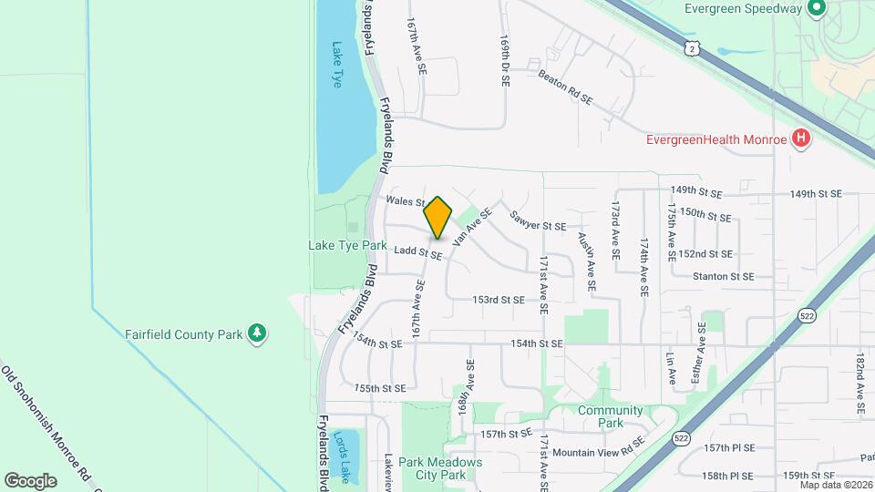 15053 167th Ave SE, Unit 104 Map and Location Details