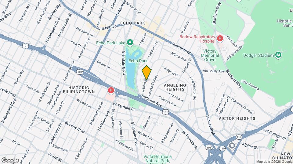 1097 W Kensington Rd Map and Location Details