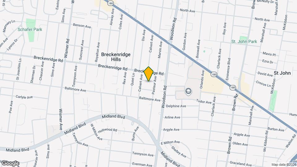 9434 Bristol Ave Mapa y Detalles de la Ubicación