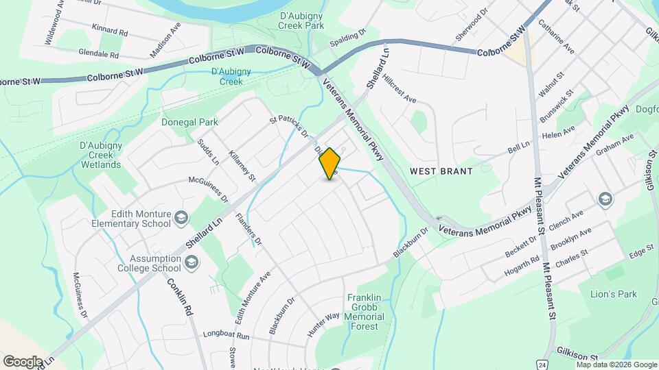 10 Gaydon Way Map and Location Details