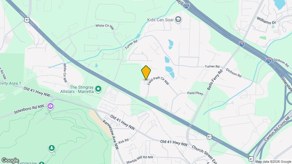 1449 Field Park Cir NW Map and Location Details