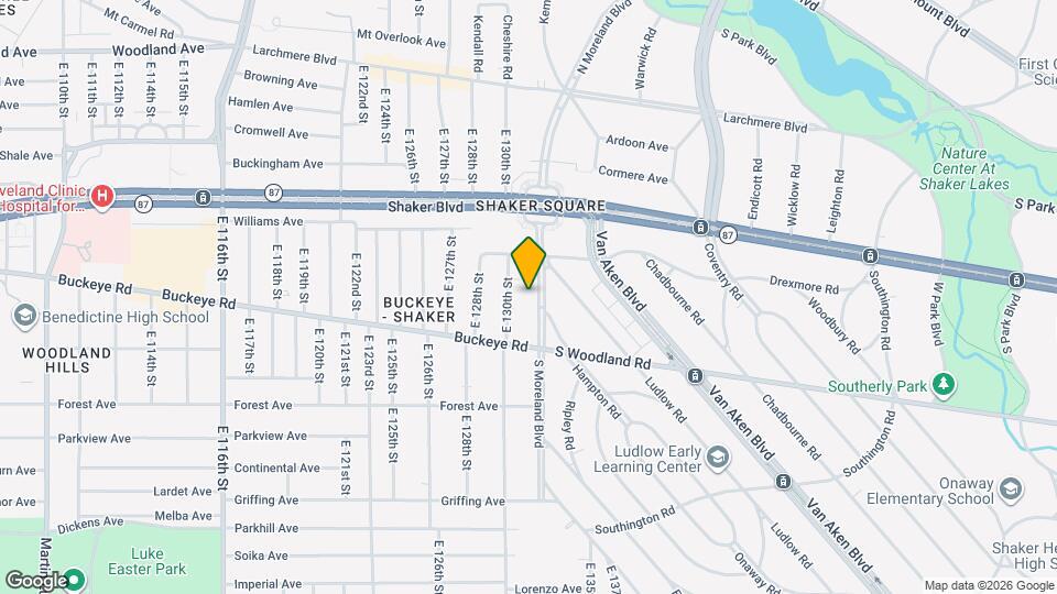 2840 S Moreland Blvd Map and Location Details