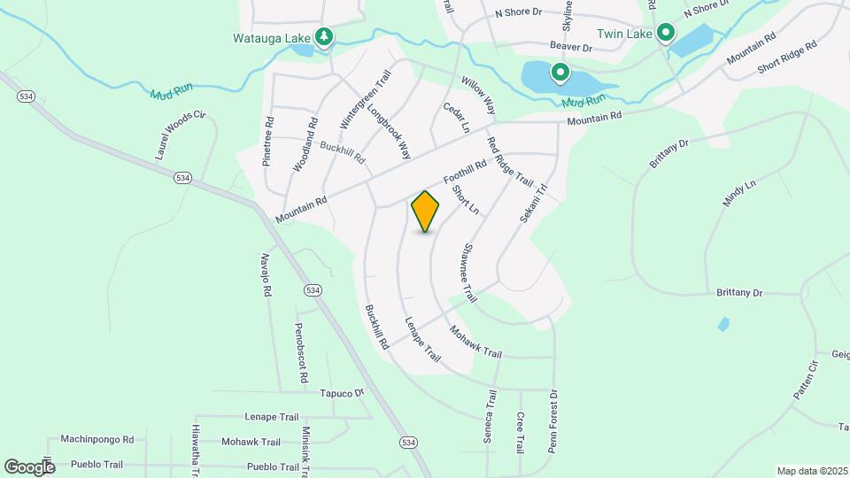 101 Mohawk Trail Mapa y Detalles de la Ubicación