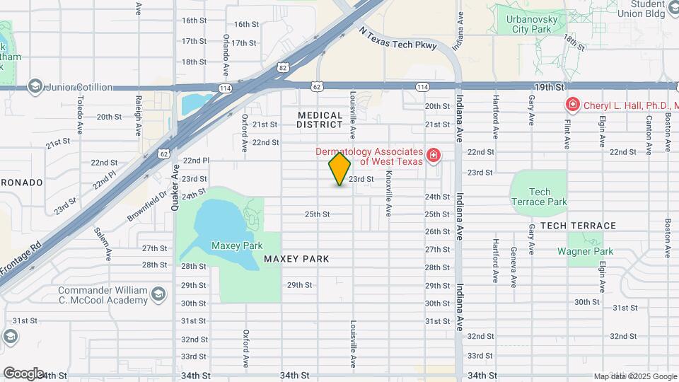 3708 24th St Map and Location Details