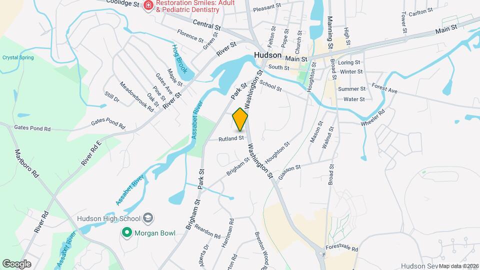 6 Rutland St, Unit 6 Map and Location Details