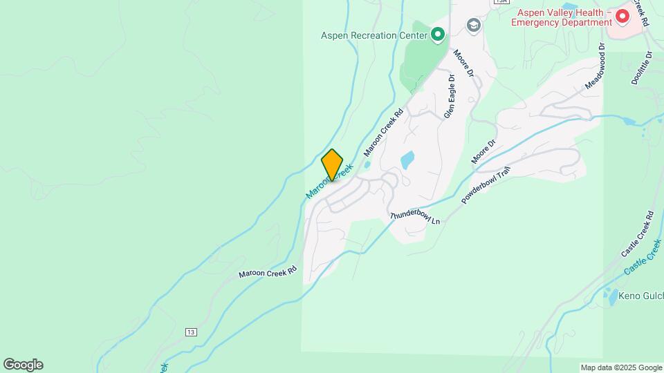 1501 Maroon Creek Rd Map and Location Details