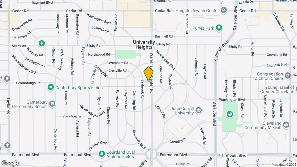 2416 Warrensville Center Rd, Unit 1 Map and Location Details