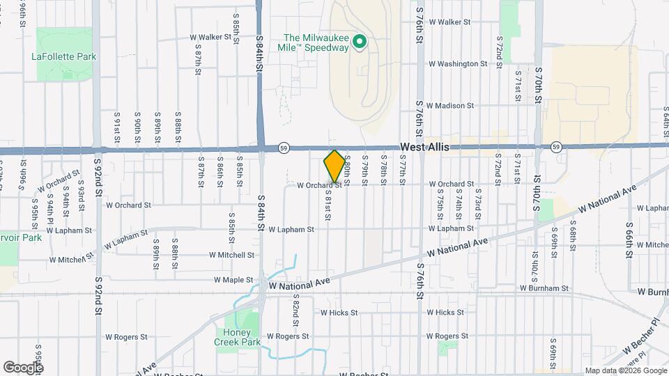 1504 S 81st St Mapa y Detalles de la Ubicación
