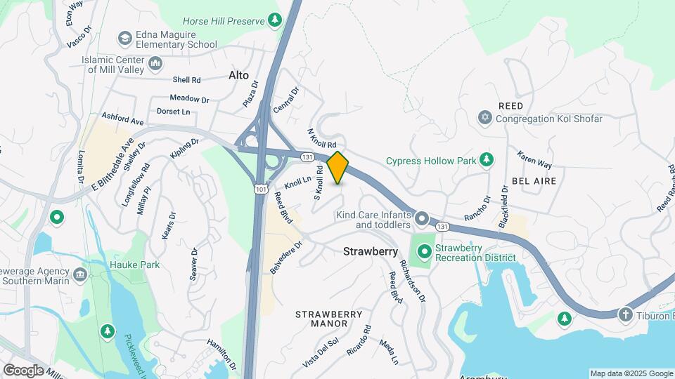 5-7 S Knoll Rd Map and Location Details