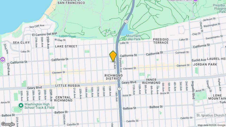 255 14th Ave Map and Location Details