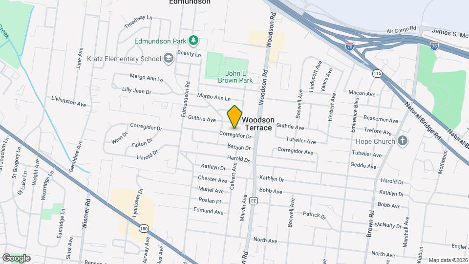 9413 Corregidor Dr Map and Location Details