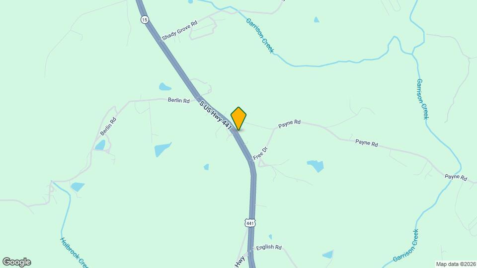 1982 US-441 Mapa y Detalles de la Ubicación