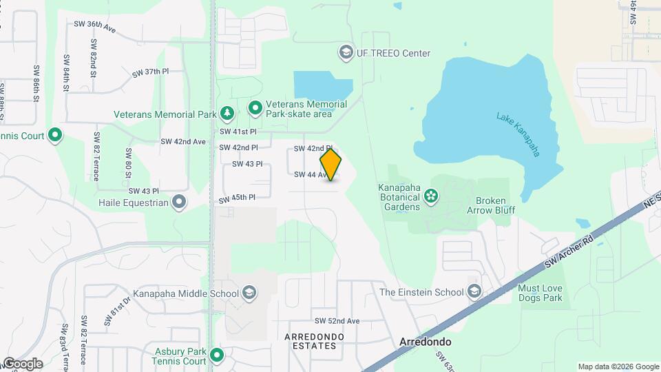 6736 SW 45th Ave Map and Location Details