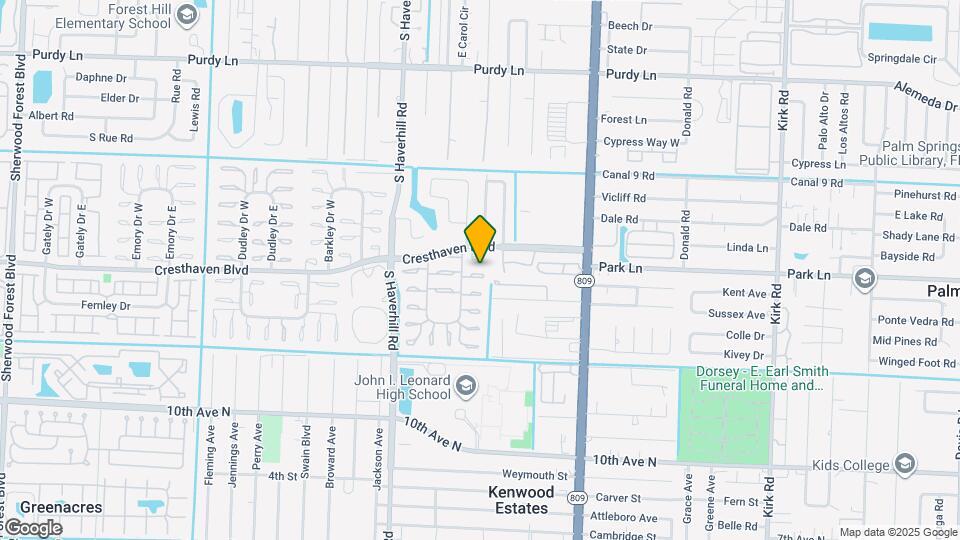 2790 Ashley Dr E Map and Location Details