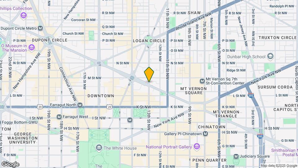 1133 13th St NW, Unit 202 Mapa y Detalles de la Ubicación
